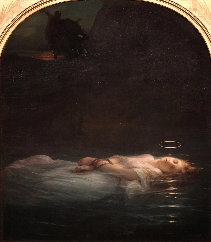 La giovane martire - Muse du Louvre, Parigi